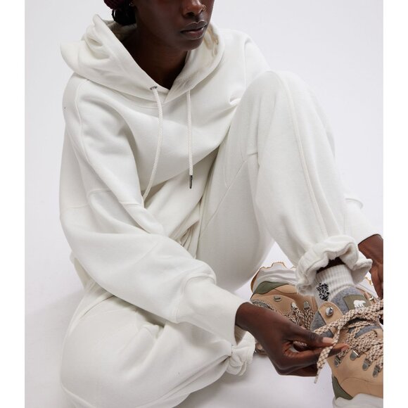 FP MOVEMENT Sprint To The Finish Logo Hoodie / Ivory Sour Cherry - Picture 4 of 9